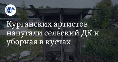 Курганских артистов напугали сельский ДК и уборная в кустах. Видео - ura.news - Курган
