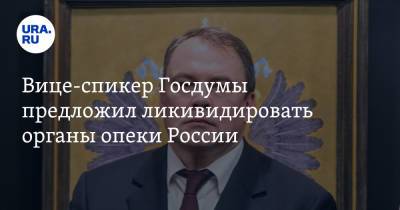 Петр Толстой - Вице-спикер Госдумы предложил ликвидировать органы опеки России - ura.news - Россия
