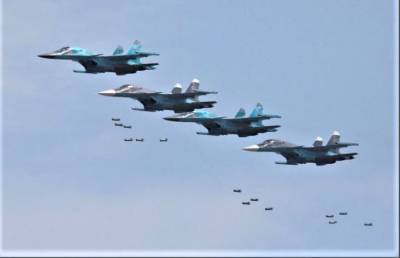 ВКС России разбомбили турецкий военный конвой на севере Сирии - pupolita.ru - Россия - Сирия - Турция