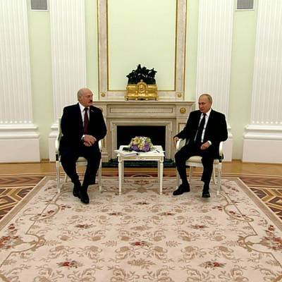 Владимир Путин - Александр Лукашенко - В Кремле проходят переговоры президентов России и Белоруссии - radiomayak.ru - Москва - Россия - Белоруссия - Минск