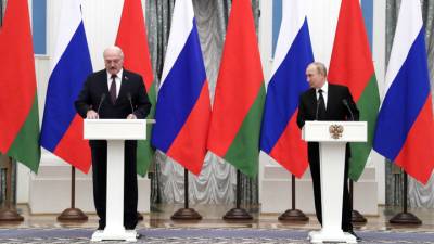 Владимир Путин - Александр Лукашенко - Россия согласовала с Белоруссией все программы по Союзному государству - vm.ru - Россия - Белоруссия - Минск