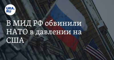 Сергей Рябков - В МИД РФ обвинили НАТО в давлении на США - ura.news - Москва - Россия - США - Женева