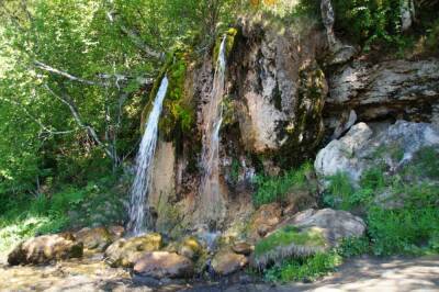 В Суксунском районе частично разрушен водопад "Плакун" - 59i.ru - Пермский край