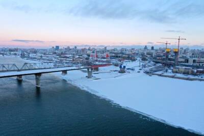 В Новосибирске надвинули еще 50 метров четвертого моста - novos.mk.ru - Новосибирск