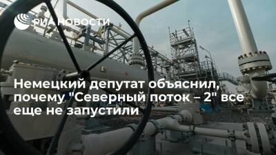 Олафа Шольца - Немецкий депутат Котре объяснил заминку с пуском "Северного потока – 2" трусостью канцлера - ria.ru - Москва - Россия - Германия