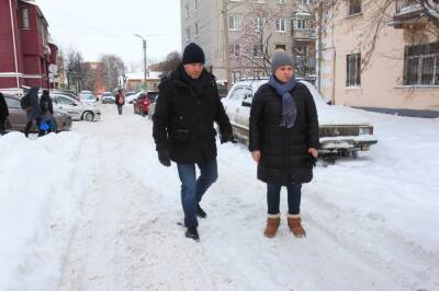 Елена Сорокина - Мэр Рязани проверила, как в городе убирают снег, взяв адреса из соцсетей - 7info.ru - Рязань