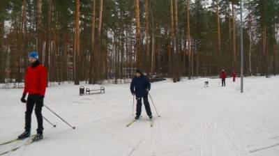 Пензенские пловцы встали на лыжи в ахунском лесу - penzainform.ru - Россия