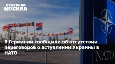 Штеффен Хебештрайт - В Германии сообщили об отсутствии переговоров о вступлении Украины в НАТО - vm.ru - Россия - США - Украина - Германия