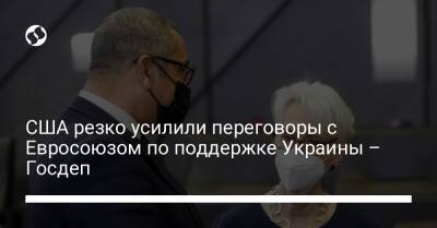 Джеймс Клеверли - США резко усилили переговоры с Евросоюзом по поддержке Украины – Госдеп - liga.net - Россия - США - Украина - Англия - Италия - Германия - Франция - Брюссель - Ляйен