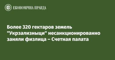 Более 320 гектаров земель "Укрзализныци" несанкционированно заняли физлица – Счетная палата - epravda.com.ua - Украина - Львов - Запорожская обл. - Николаевская обл. - Одесса - Кировоградская обл. - Винницкая обл. - Черкасская обл. - Одесская обл. - Херсонская обл.