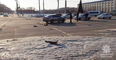 В Северодонецке на перекрестке произошло ДТП - vchaspik.ua - Украина - Северодонецк