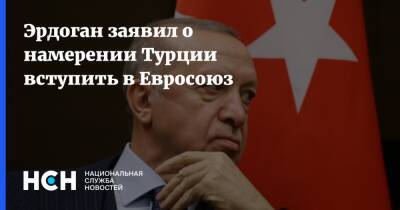 Реджеп Тайип Эрдоган - Эрдоган - Эрдоган заявил о намерении Турции вступить в Евросоюз - nsn.fm - Турция