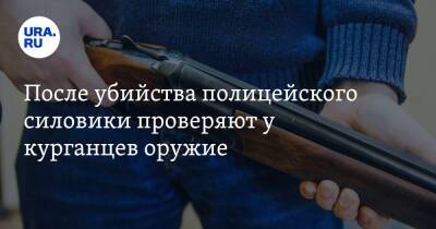 Александр Бастрыкин - После убийства полицейского силовики проверяют у курганцев оружие - ura.news - Россия - Курганская обл.