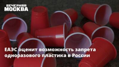 Денис Буцаев - ЕАЭС оценит возможность запрета одноразового пластика в России - vm.ru - Россия