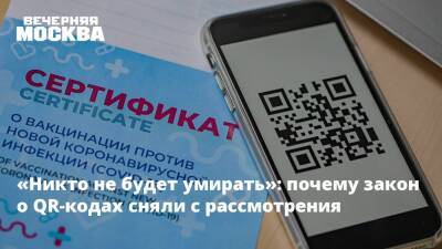 Татьяна Голикова - Вячеслав Володин - Андрей Турчак - Андрей Клишас - «Никто не будет умирать»: почему закон о QR-кодах сняли с рассмотрения - vm.ru - Москва - Россия