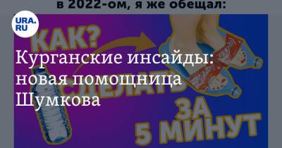 Вадим Шумков - Курганские инсайды: новая помощница Шумкова - ura.news - Курганская обл. - Курган