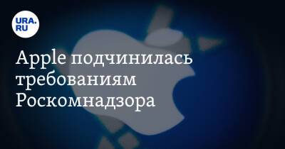 Владимир Путин - Apple подчинилась требованиям Роскомнадзора - ura.news - Москва - Россия - США