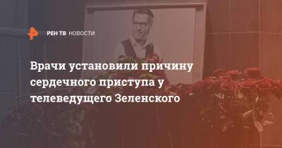 Михаил Зеленский - Врачи установили причину сердечного приступа у телеведущего Зеленского - ren.tv - Россия