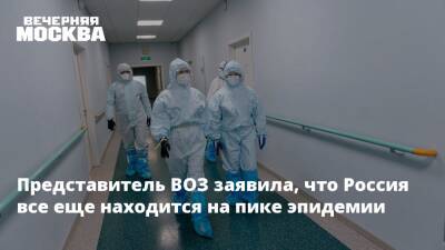 Константин Чумаков - Мелита Вуйнович - Представитель ВОЗ заявила, что Россия все еще находится на пике эпидемии - vm.ru - Россия - США