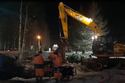 В Архангельске рванула магистральная труба, часть города без воды - arh.mk.ru - Архангельск