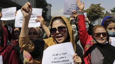 Афганистан - Талибы применили слезоточивый газ в ходе демонстрации женщин в Кабуле - trend.az - Россия - Афганистан - Талибан - Протесты