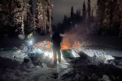 Спасатели вывезли рыбаков, утопивших снегоход под Северодвинском - arh.mk.ru - Северодвинск
