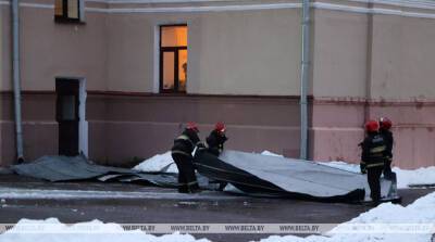 Поврежденные кровли, фасады и разбитые окна: почти 130 домов пострадали в Могилеве из-за непогоды 14 января - belta.by - Белоруссия - Октябрьск - район Могилева