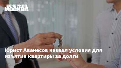 Юрист Аванесов назвал условия для изъятия квартиры за долги - vm.ru - Россия