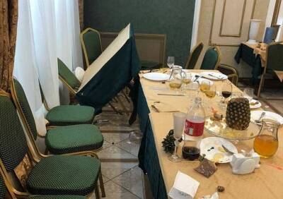Пьяная невеста устроила погром в рыбновском ресторане «Золотая подкова» - ya62.ru