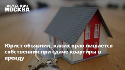 Юрист объяснил, каких прав лишается собственник при сдаче квартиры в аренду - vm.ru