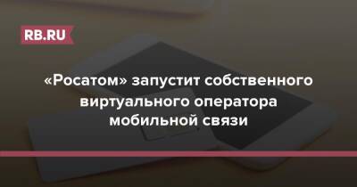 Карен Казарян - «Росатом» запустит собственного виртуального оператора мобильной связи - rb.ru - Россия