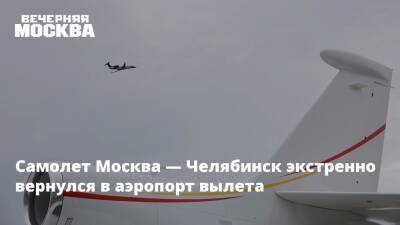 Самолет Москва — Челябинск экстренно вернулся в аэропорт вылета - vm.ru - Москва - Саратов - Челябинск
