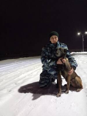 Вологодский полицейский-кинолог и его верный товарищ Бэрк нашли пропавшего мужчину - vologda-poisk.ru - Вологодская обл. - Вологда