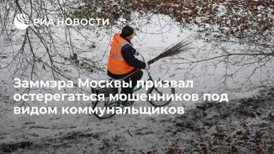 Петр Бирюков - Заммэра Москвы Бирюков: в праздники надо остерегаться мошенников под видом коммунальщиков - ria.ru - Москва - Москва