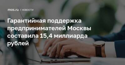 Алексей Фурсин - Гарантийная поддержка предпринимателей Москвы составила 15,4 миллиарда рублей - mos.ru - Москва