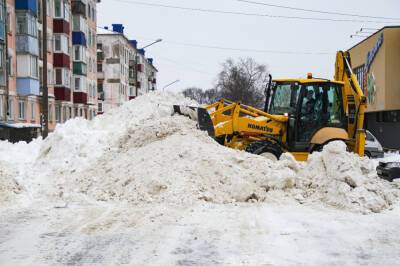 52 тысячи кубометров снега вывезли с начала циклона в Корсаковском районе - sakhalin.info - район Корсаковский - городское поселение Корсаковский