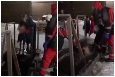 Мать силой окунула ребенка в прорубь при морозе -26 градусов, видео: "Нет, я не хочу!" - politeka.net - Россия - Украина