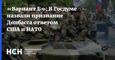Виктор Водолацкий - «Вариант Б»: В Госдуме назвали признание Донбасса ответом США и НАТО - nsn.fm - Россия - США - Украина - Донбасс
