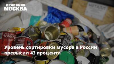 Денис Буцаев - Уровень сортировки мусора в России превысил 43 процента - vm.ru - Москва - Россия