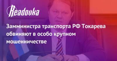 Владимир Токарев - Замминистра транспорта РФ Токарева обвиняют в особо крупном мошенничестве - readovka.ru - Москва - Россия - Белгородская обл. - Аргентина