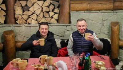 Владимир Зеленский - Дмитрий Кулебой - Энтони Блинкен - Зеленский и Дуда после переговоров устроили прогулку по горам - ru.slovoidilo.ua - США - Украина - Польша