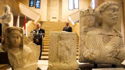 В Сирии восстановили 130 статуй Пальмиры - iz.ru - Россия - Сирия - Дамаск - Израиль - Пальмира