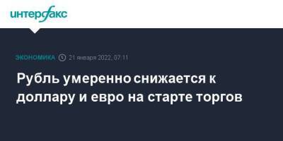 Сергей Лавров - Энтони Блинкен - Рубль умеренно снижается к доллару и евро на старте торгов - smartmoney.one - Москва - Россия - США - Украина - Лондон - Нью-Йорк - Женева - Лондон
