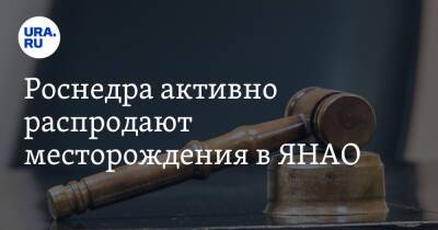 Роснедра активно распродают месторождения в ЯНАО - ura.news - окр. Янао