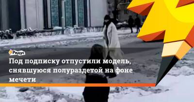Сергей Боярский - Под подписку отпустили модель, снявшуюся полураздетой на фоне мечети - ridus.ru - Москва