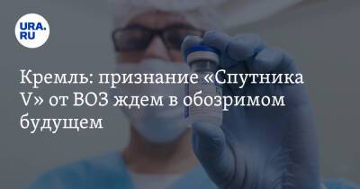 Дмитрий Песков - Кремль: признание «Спутника V» от ВОЗ ждем в обозримом будущем - ura.news - Россия