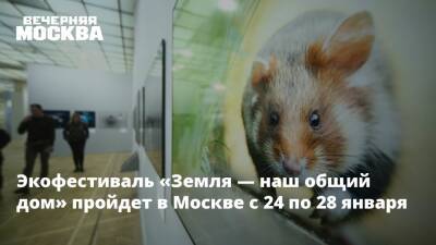 Экофестиваль «Земля — наш общий дом» пройдет в Москве с 24 по 28 января - vm.ru - Москва - Москва - Экология