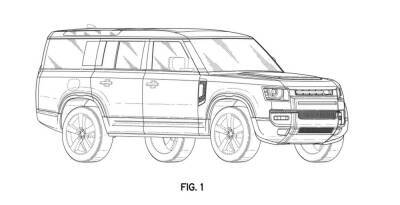 Land Rover запатентовал в США самый крупный внедорожник Land Rover Defender с индексом 130 - avtonovostidnya.ru - США