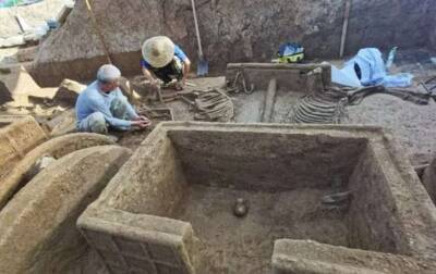 Археологи обнаружили «редкие» древние китайские гробницы с воинами, похороненными заживо (Фото) - lenta.ua - Китай - Украина - Рим