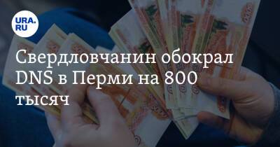 Свердловчанин обокрал DNS в Перми на 800 тысяч - ura.news - Россия - Пермь - Свердловская обл. - Пермский край - Первоуральск